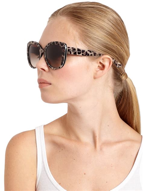 dolce gabbana glasses cheetah|DNA sunglasses in Animal Print for Women .